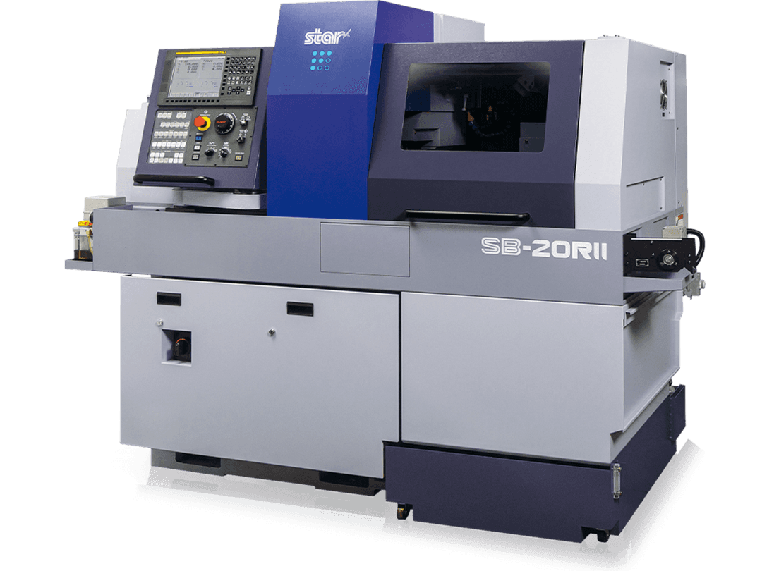 Star SB-20RII Swiss Lathe w/ Barfeeder